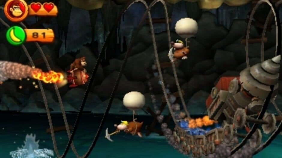 Donkey Kong Country Returns 3D screenshot