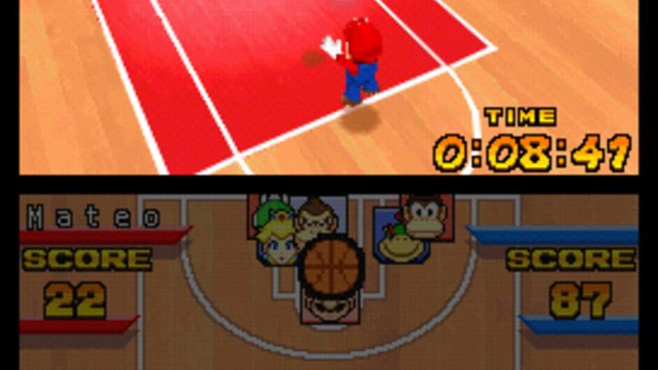 Mario Hoops 3-on-3 screenshot