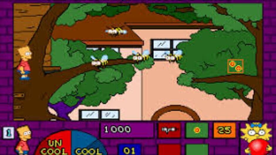 The Simpsons: Bart's House of Weirdness screenshot