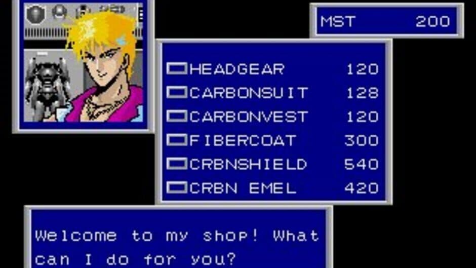 Phantasy Star II screenshot