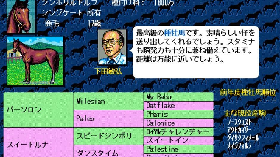 Winning Post screenshot