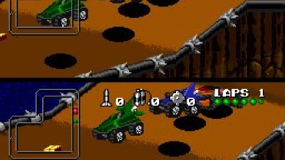 Rock n' Roll Racing screenshot