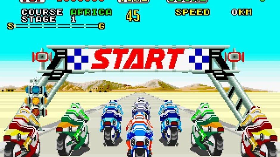 Super Hang-On screenshot