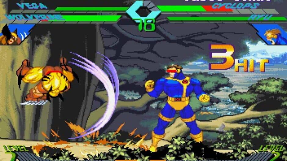 X-Men vs. Street Fighter screenshot