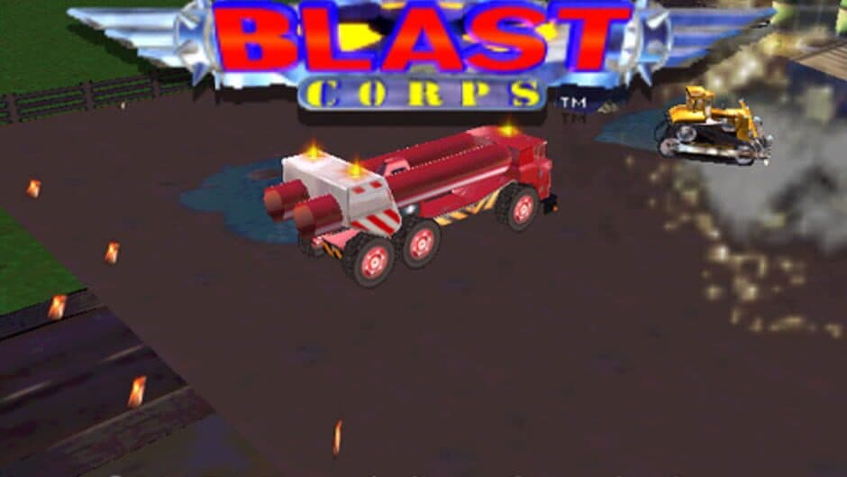 Blast Corps screenshot